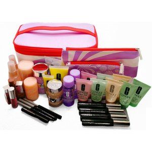 CLINIQUE Skincare and Makeup Bundle ~ 30plus Products ~ BRAND NEW